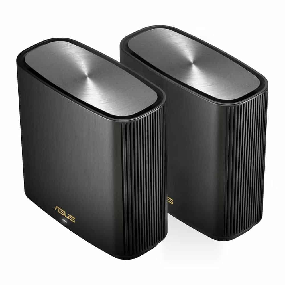 (image for) ASUS ZenWiFi XT9 AiMesh AX7800 WiFi 6 System 2 Pack Black